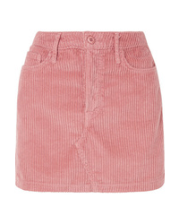Grlfrnd Zamira Cotton Blend Corduroy Mini Skirt