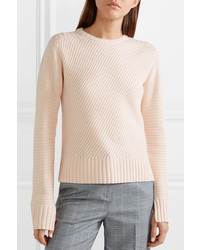 Equipment Abril Ribbed Wool And Cashmere Blend Sweater