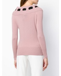 Blumarine Bow Detail Sweater