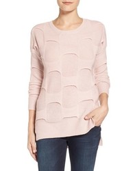 Halogen Brickwall Merino Wool Cashmere Sweater