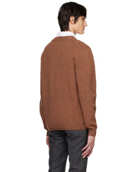 Sunspel Brown Sweater