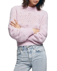 Anine Bing Candice Pointelle Sweater