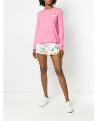 Chinti & Parker Cashmere Hello Kitty Patch Sweater
