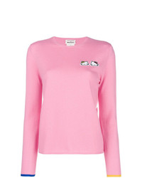 Chinti & Parker Cashmere Hello Kitty Patch Sweater