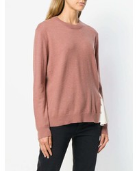 Alysi Contrast Insert Sweater