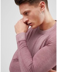 Ted Baker Crew Neck Knit Sweater In Wool