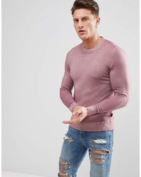 Ted Baker Crew Neck Knit Sweater In Wool
