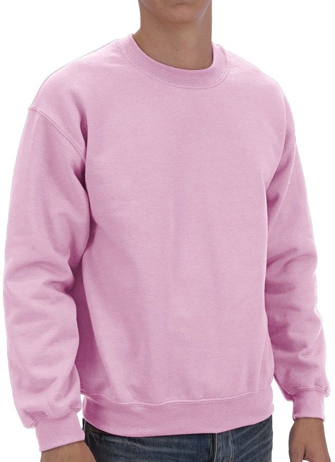 gildan pink sweatshirt
