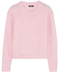 DKNY Cropped Knitted Sweater