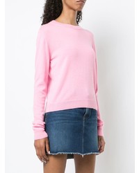 The Elder Statesman Dyed Billy Cropped Jumper