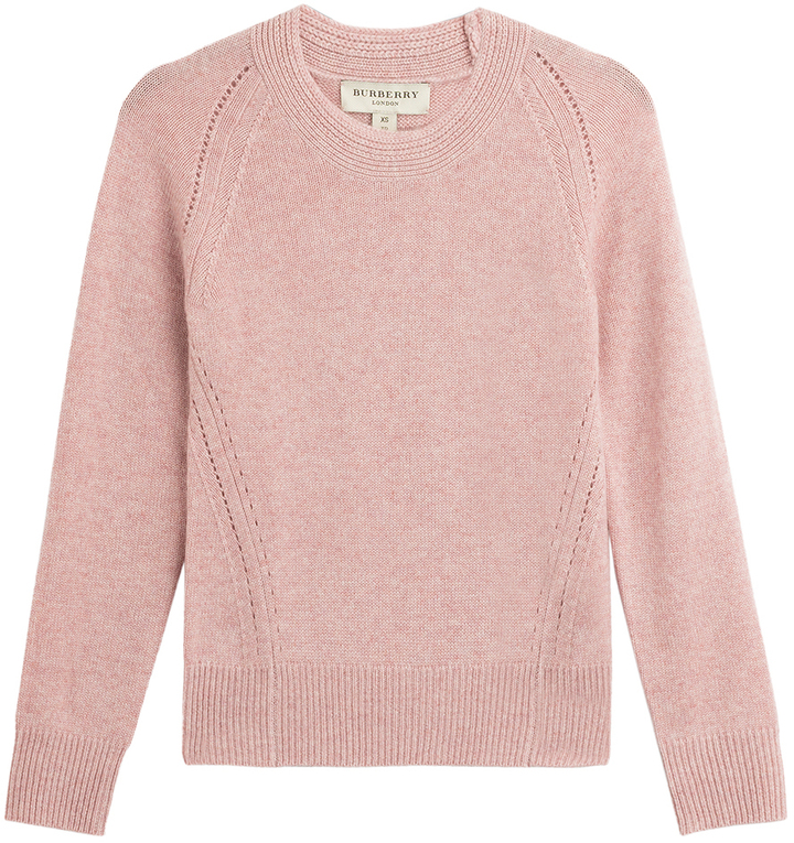 Burberry London Cashmere Pullover, $650 