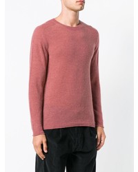Closed Long Sleeve Fitted Sweater