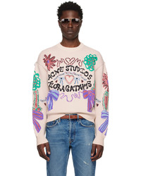 Acne Studios Multicolor Floragatan Sweater