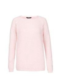 New Look Pink Raglan Knitted Jumper