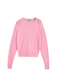 Burberry Open Stitch Detail Cashmere Sweater
