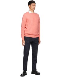Beams Plus Pink Cashmere Silk 7g Sweater