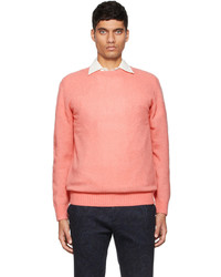 Beams Plus Pink Cashmere Silk 7g Sweater