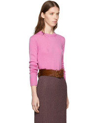 Prada Pink Cashmere Sweater