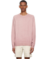 Theory Pink Cotton Sweater