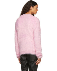 1017 Alyx 9Sm Pink Feather Crewneck Sweater