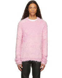 1017 Alyx 9Sm Pink Feather Crewneck Sweater
