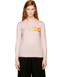 Kenzo Pink Logo Sweater