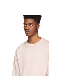 Schnaydermans Pink Mercerized Cotton Sweater