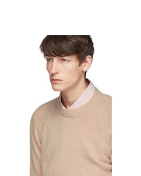 AMI Alexandre Mattiussi Pink Raglan Sweater