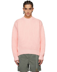 Sacai Pink Vented Sweater