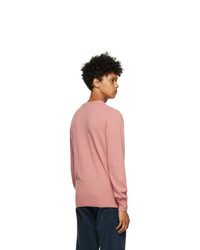 Doppiaa Pink Wool Appio Sweater