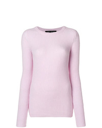 Iris von Arnim Round Neck Long Sleeve Jumper