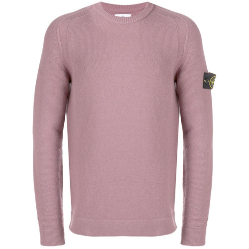 stone island pink sweater