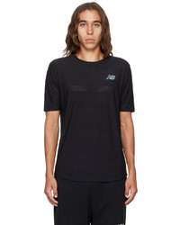 New Balance Black Q Speed T Shirt