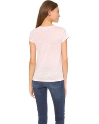 Acne Studios Cap Sleeve Linen Tee