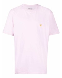 Carhartt WIP Chase Logo Embroidered T Shirt