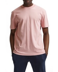 Selected Homme Colman Crewneck T Shirt In Mellow Rose At Nordstrom