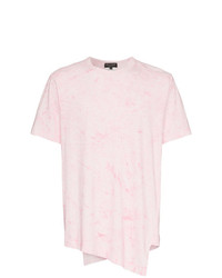 Comme Des Garcons Homme Plus Comme Des Garons Homme Plus Pink Short Sleeved Cotton T Shirt