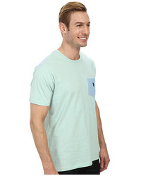 U.S. Polo Assn. Crew Neck Color Block Pocket T Shirt