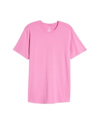 Open Edit Crewneck T Shirt In Pink Rosebud At Nordstrom