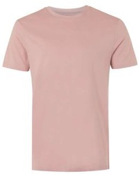 Topman Dusty Pink Crew Neck T Shirt