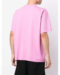 MSGM Embroidered Logo T Shirt