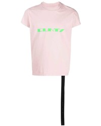 Rick Owens DRKSHDW Fluorescent Logo T Shirt