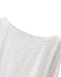 Uniqlo Idlf Eyelet 34 Sleeve T Shirt