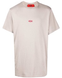 424 Logo Crew Neck T Shirt