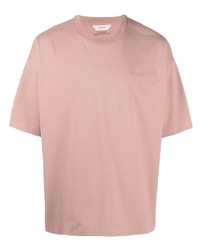 Z Zegna Logo Detail Cotton T Shirt