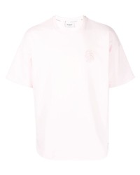 BAPE BLACK *A BATHING APE® Logo Embroidered Cotton T Shirt