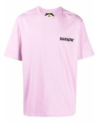 BARROW Logo Print Short Sleeve T Shirt