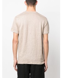 MC2 Saint Barth Mlange Linen T Shirt