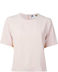 MSGM Colour Block T Shirt