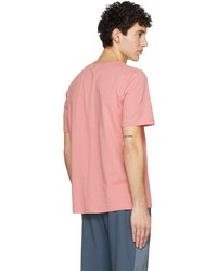BOSS Pink Cotton T Shirt